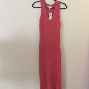 Michael Kors  Ribbed Maxi Dress